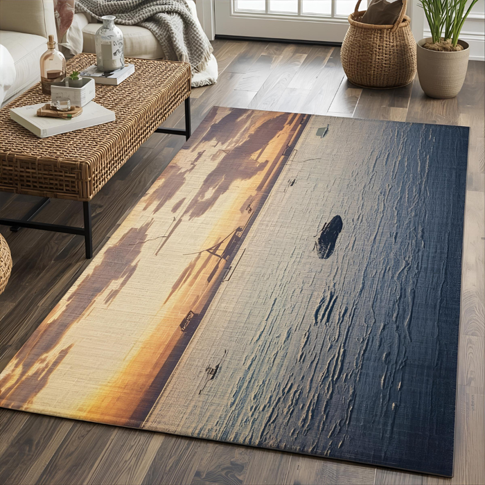 Harbor Sunset Area Rug