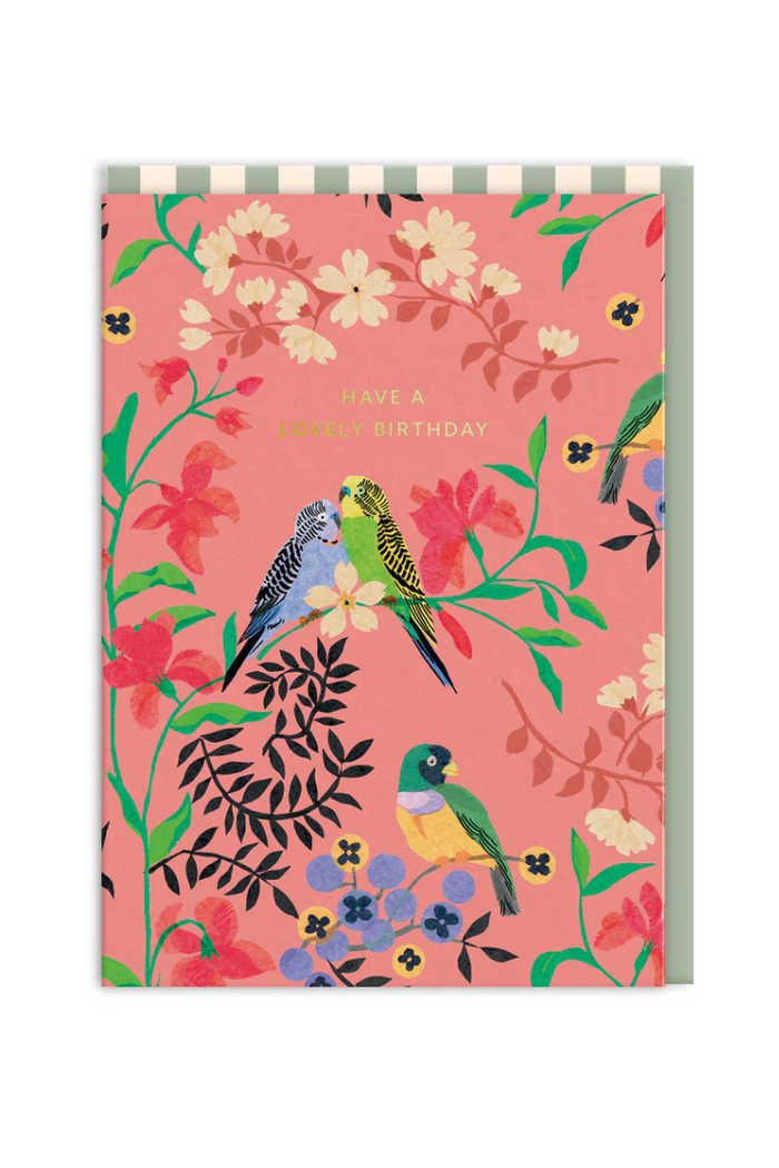 Have A Lovely Birthday Summer Birds