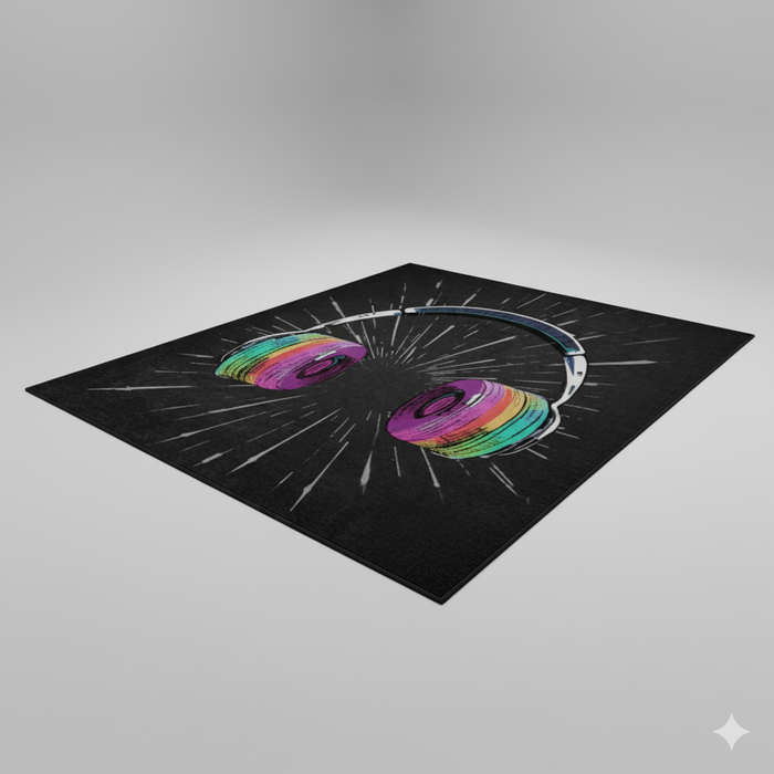 Headphones & Sound Area Rug