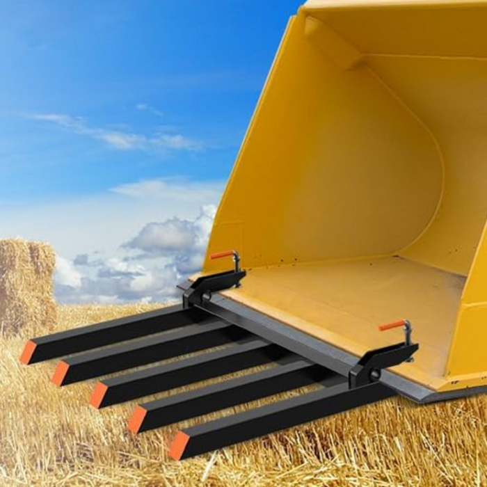 Heavy Duty Skid Steer Loader Fork Attachment