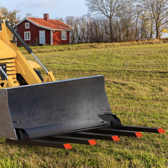 Heavy Duty Skid Steer Loader Fork Attachment