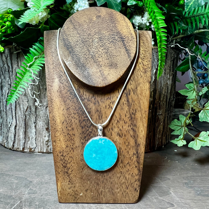 Hemimorphite Pendant