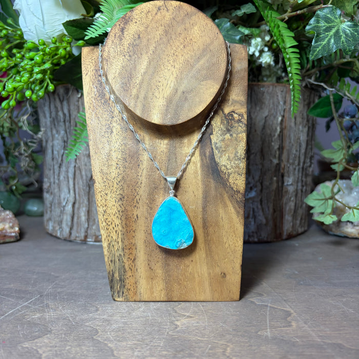 Hemimorphite Pendant