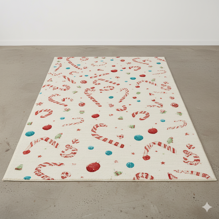 Holiday Candy Mix Area Rug