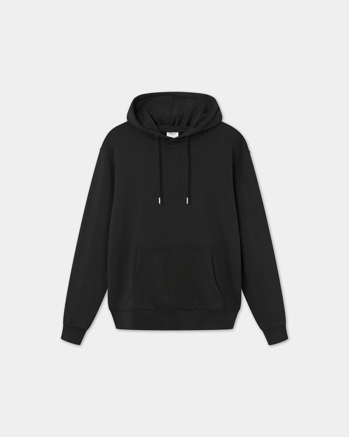Hoodie Classic, Men (Black) | bareen | Modellen er 185 cm og har str. L på
