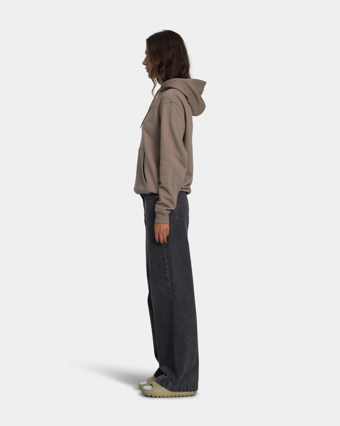 Hoodie Classic, Women (Mocha) -