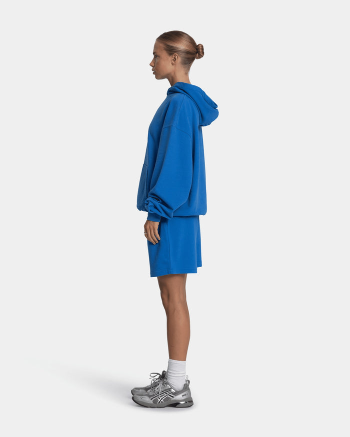 Hoodie Oversize, Women (Strong Blue) | bareen |