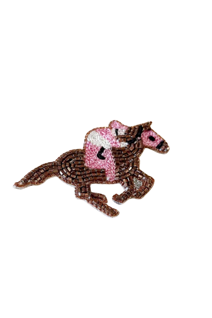 Horse Racing Lapel Pin - FINAL SALE