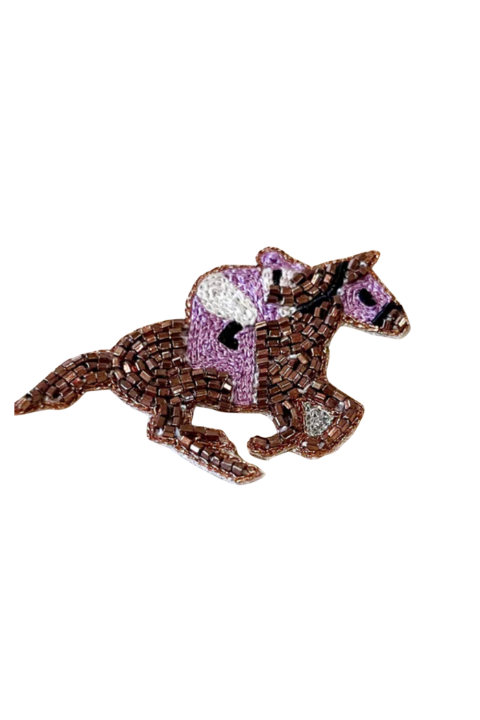 Horse Racing Lapel Pin - FINAL SALE