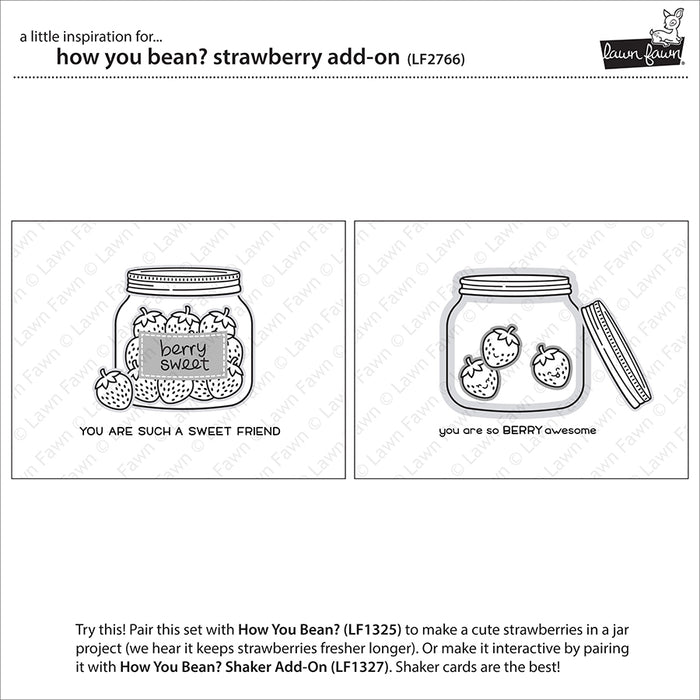how you bean? strawberries add-on