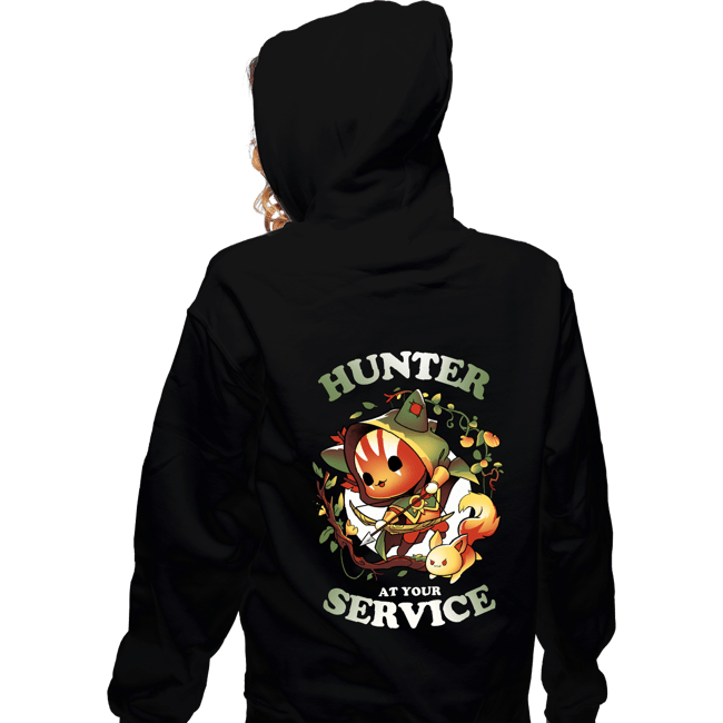 Zippered Hoodies, Unisex / Small / Black
