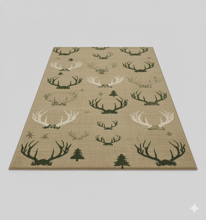 Hunting Trophy Area Rug