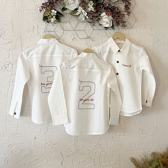 I am Three äóñ Personalized Birthday Shirt (1-4 Years)