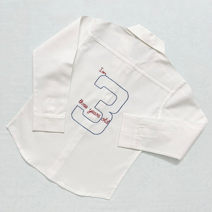 I am Three äóñ Personalized Birthday Shirt (1-4 Years)