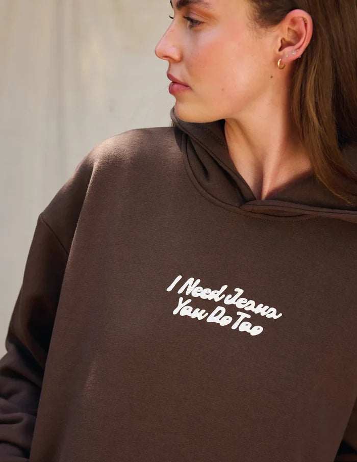 I Need Jesus Midweight Hoodie