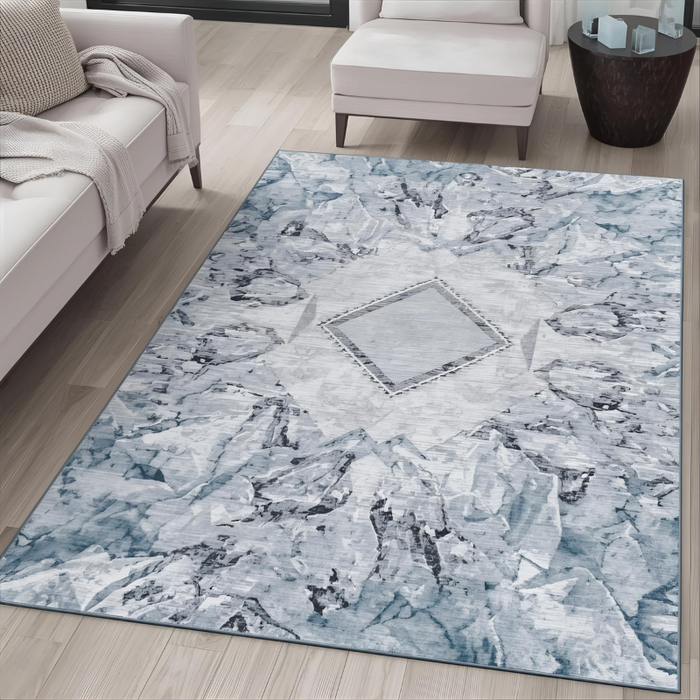 Ice Crystal Area Rug