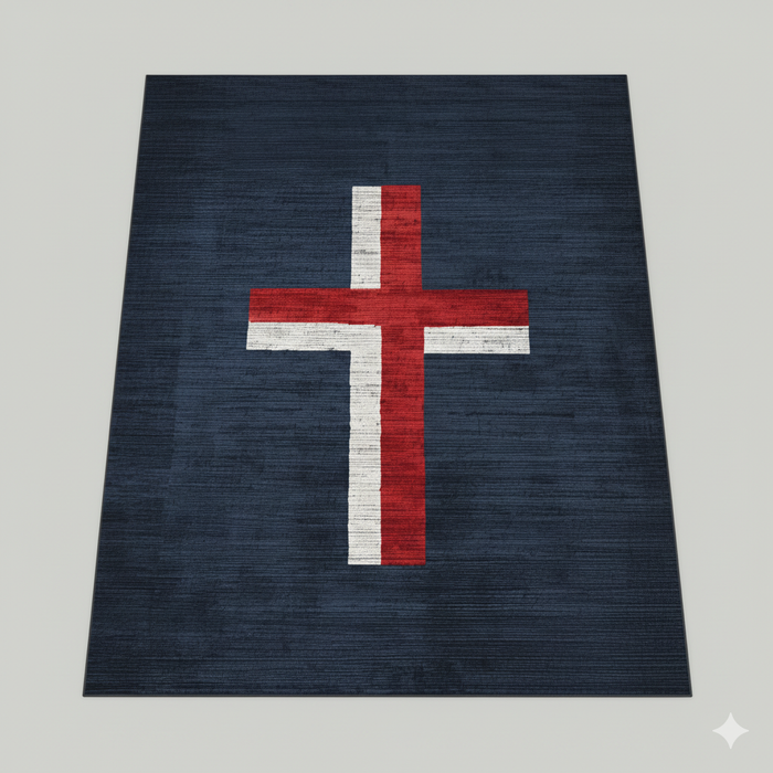Iceland Flag Area Rug