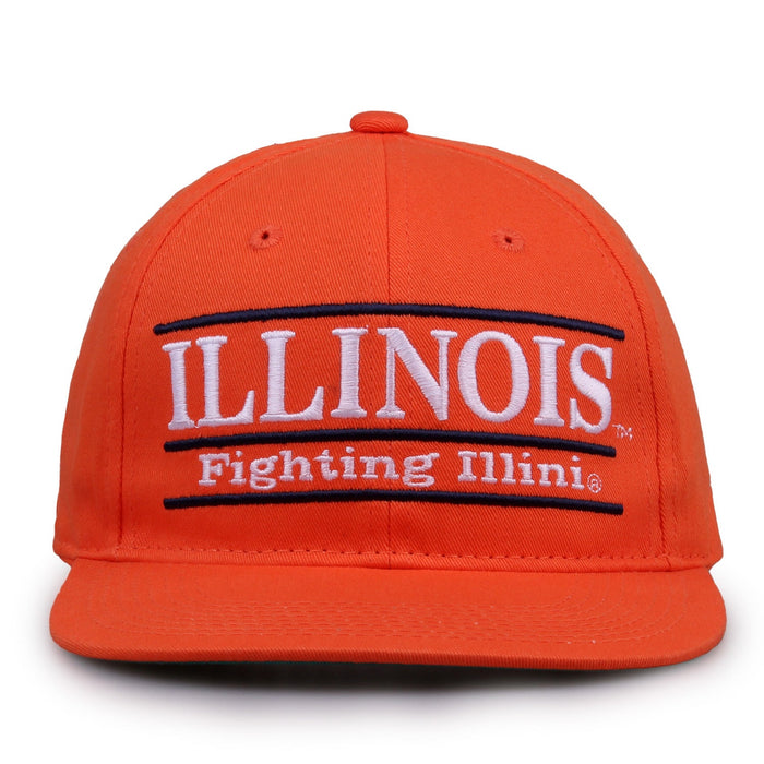 Retro Bar Snapback - Orange