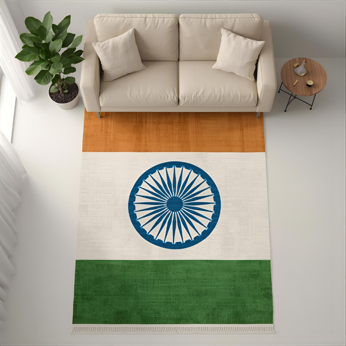 Indian Flag Area Rug