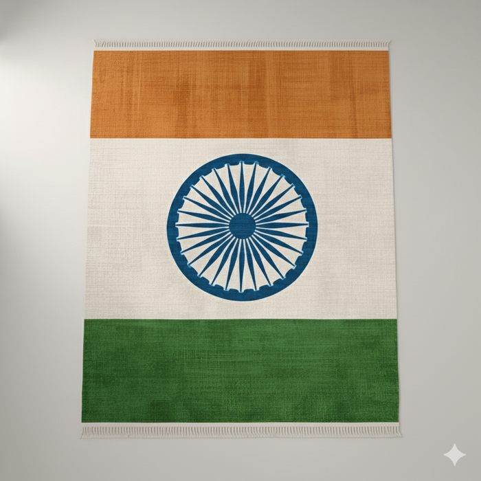 Indian Flag Area Rug