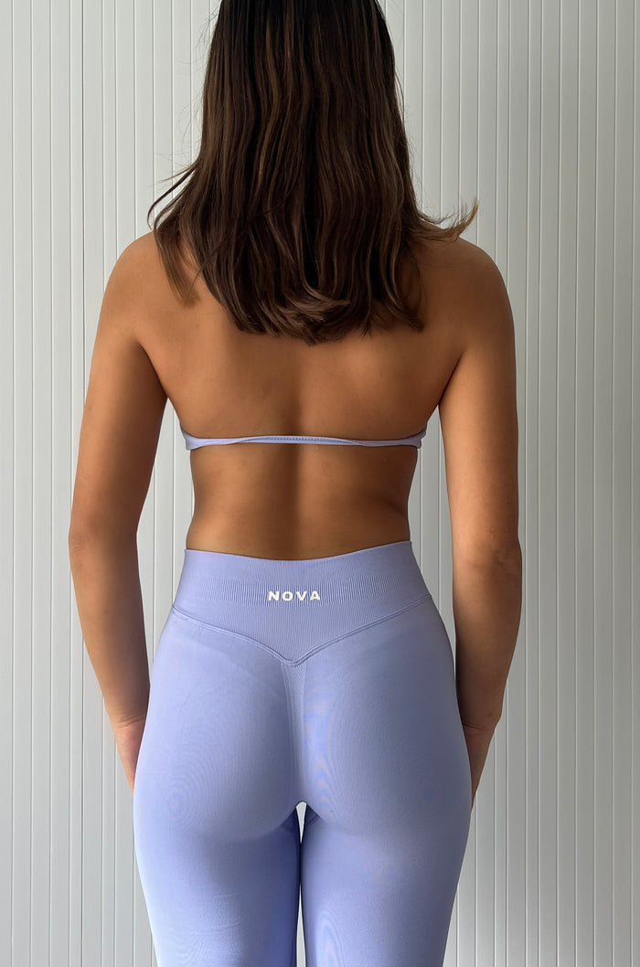 Invisible Scrunch Leggings - Lilac