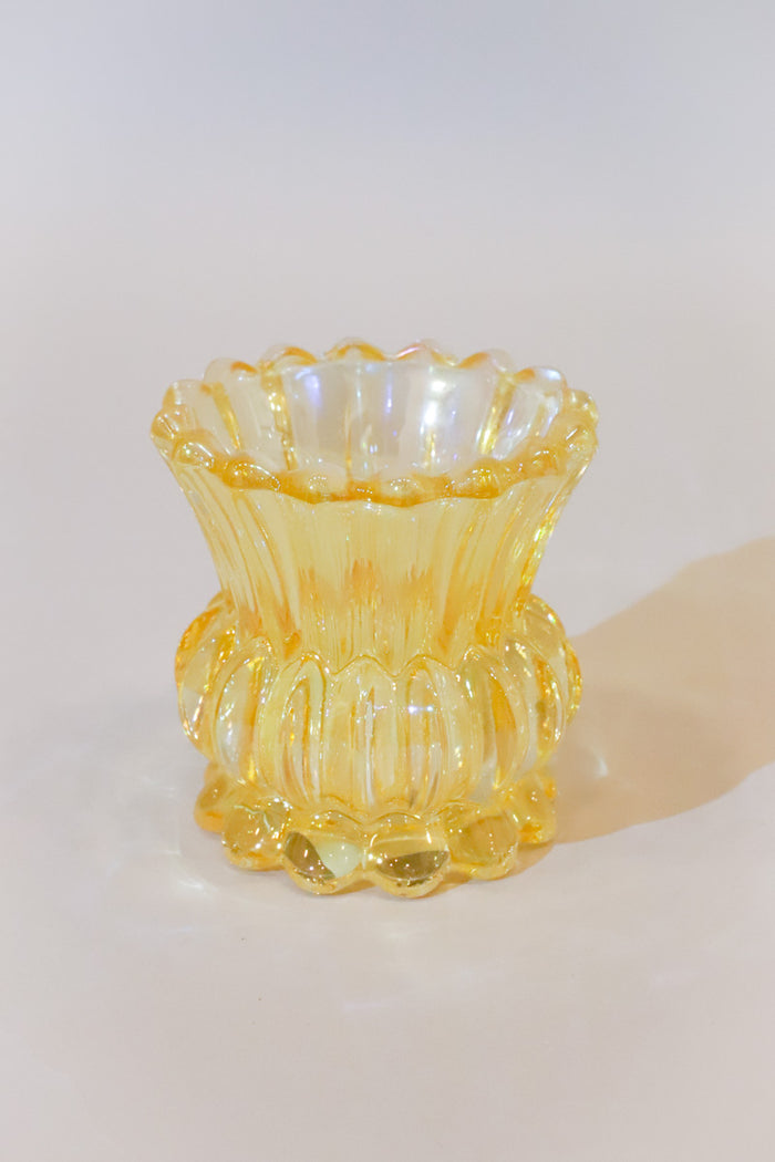 Iridescent Tealight Candle Holder