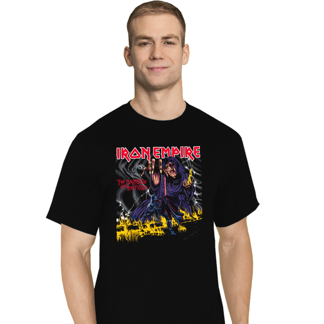 Secret_Shirts T-Shirts, Tall / Large / Black Iron Empire!