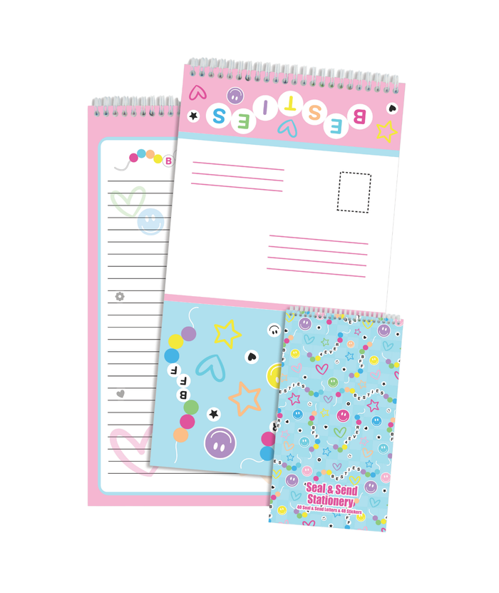 iScream Besties Seal and Send Stationery Camp iScream Multi
