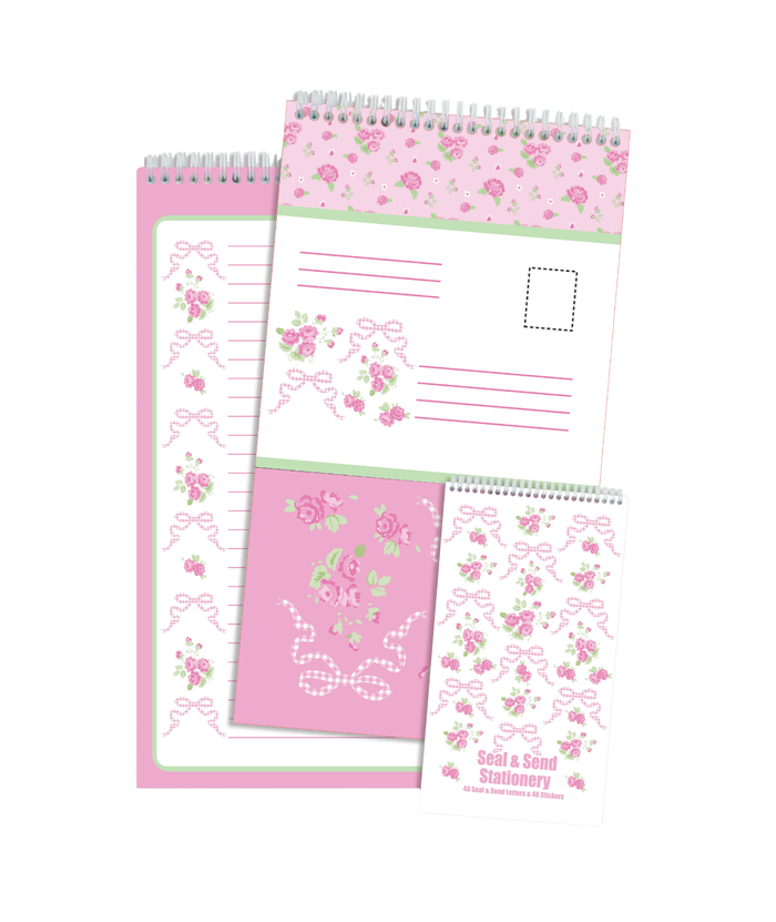 iScream Pretty Pink Seal and Send Stationery Camp iScream Multi