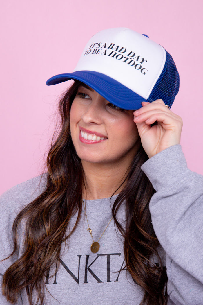 It's a Bad Day To Be a Hotdog Trucker Hat