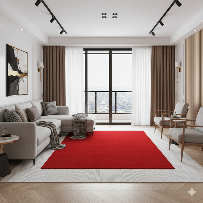 Japanese Rising Sun Area Rug