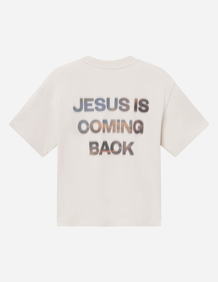 Jesus Is Coming Back Heavyweight Tee