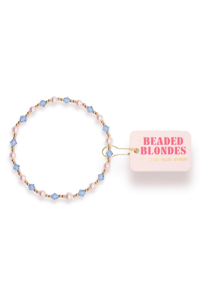 June Bracelet - Turquoise Pearl - S/M