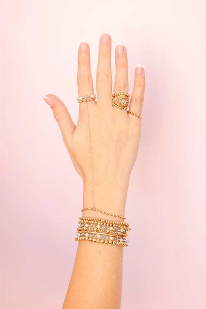 June Bracelet - Turquoise Pearl - S/M