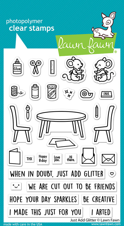 just add glitter