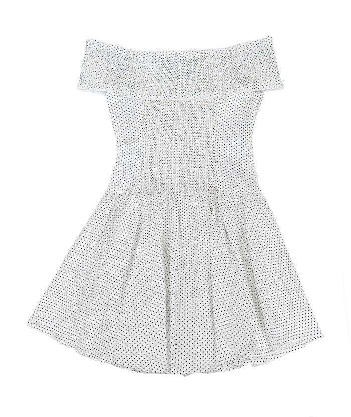 Katie J NYC Girls Callum Polkadot Dress Distressed/seasonal gifts Katie J NYC