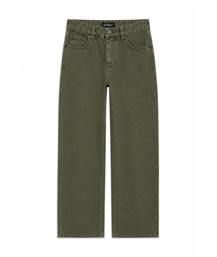 Katie J NYC Girls Chicago Jeans Olive Green Girls Denim Katie J NYC