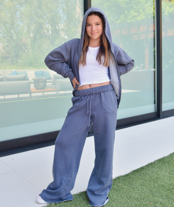 Katie J NYC Girls Cody Zip Hoodie 2 Distressed/seasonal girls Katie J NYC