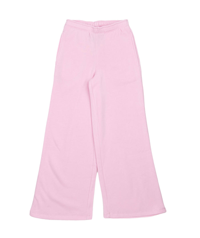 Katie J NYC Girls Dylan Super Wide Leg Sweatpants Girls Casual Bottoms Katie J NYC Baby Pink Y/S (7/8)