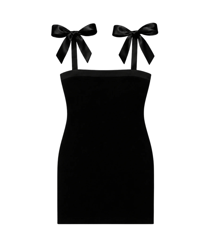 Katie J NYC Girls Edeline Dress Girls Special Dresses Katie J NYC Black/Black Y/S (7/8)