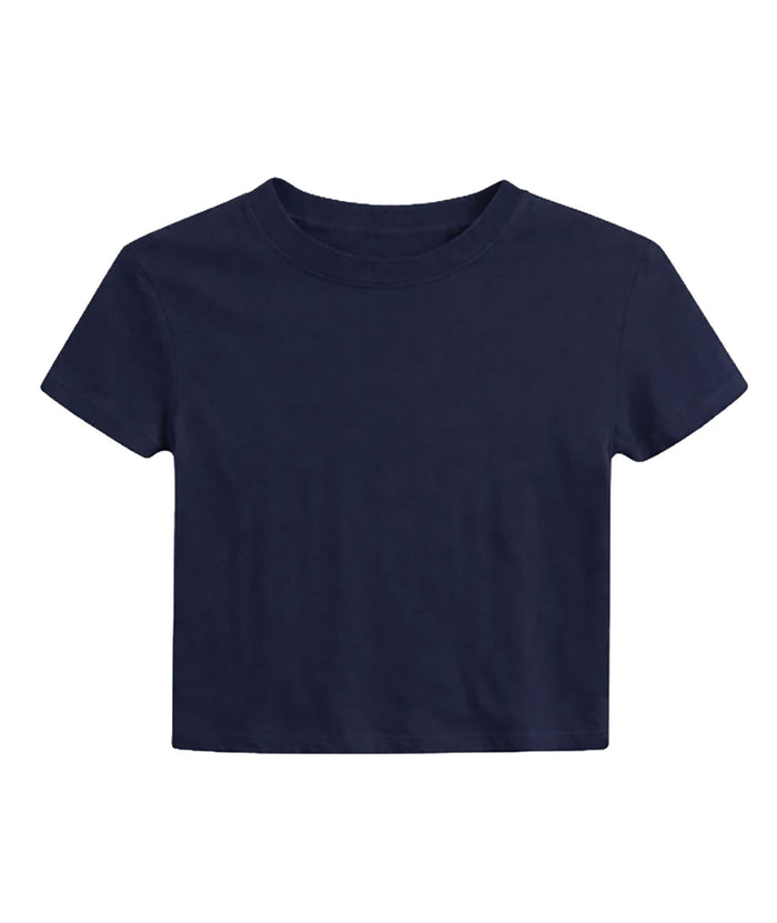 Katie J NYC Girls Fearless Tee Girls Casual Tops Katie J NYC Evening Blue Y/S (7/8)