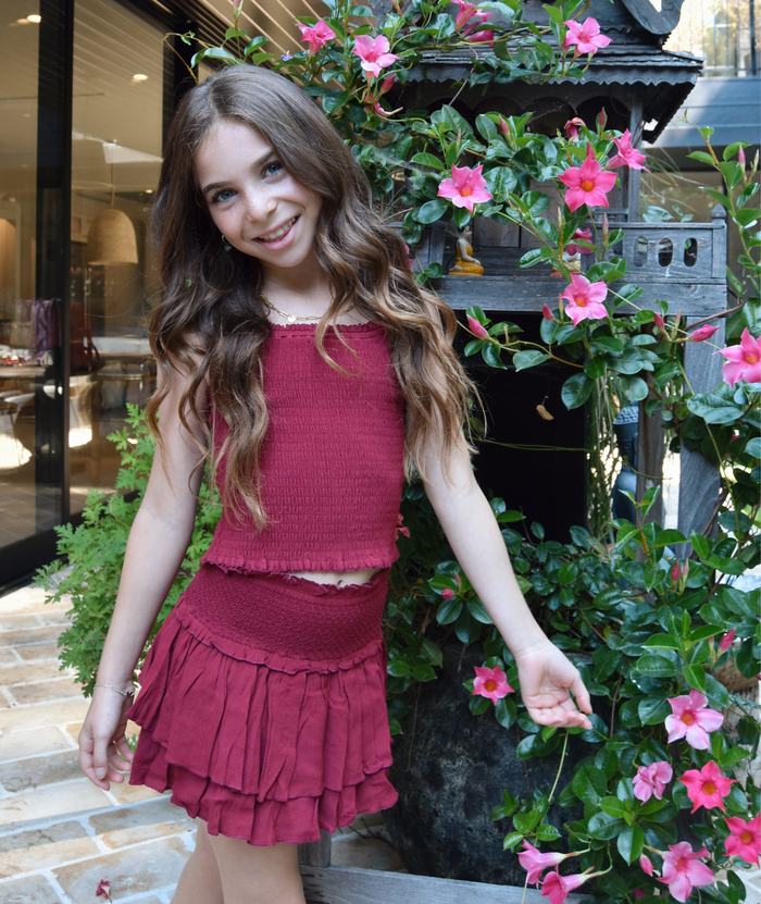 Katie J NYC Girls Helena Tank Distressed/seasonal girls Katie J NYC