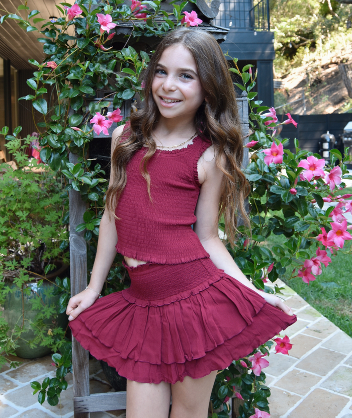 Katie J NYC Girls Helena Tank Distressed/seasonal girls Katie J NYC