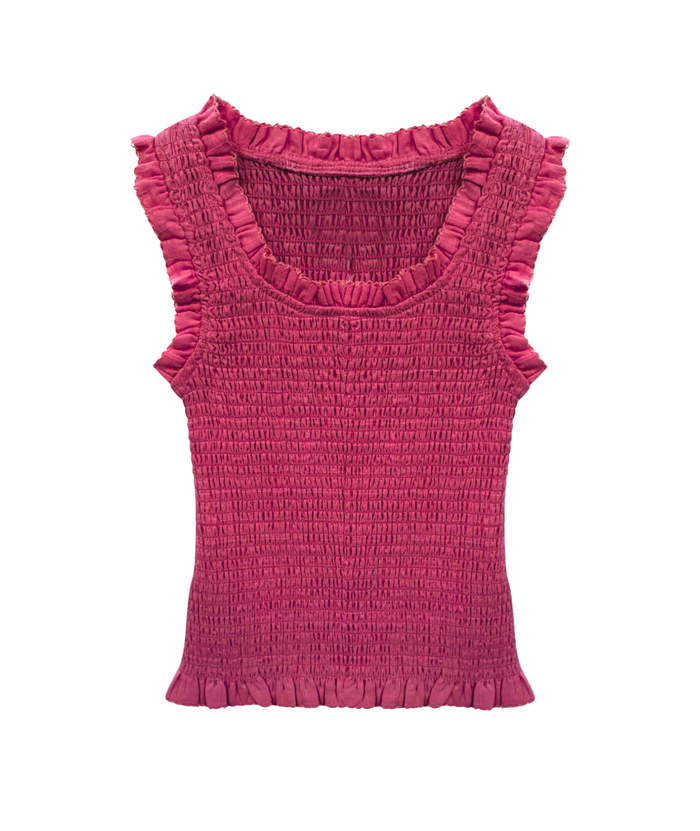 Katie J NYC Girls Helena Tank Distressed/seasonal girls Katie J NYC