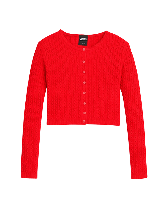 Katie J NYC Girls Rory Crew Cardigan Girls Casual Tops Katie J NYC