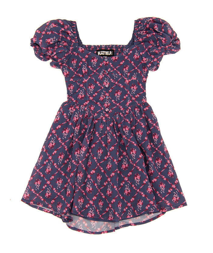 Katie J NYC Girls Sailboat Trellis Greta Dress Distressed/seasonal girls Katie J NYC