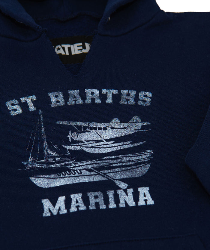 Katie J NYC Girls St. Barths Marina Hoodie Distressed/seasonal girls Katie J NYC