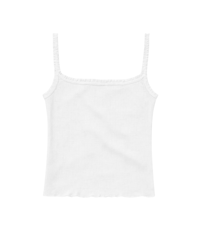 Katie J NYC Girls Susan Tank Distressed/seasonal girls Katie J NYC White Y/S (7/8)