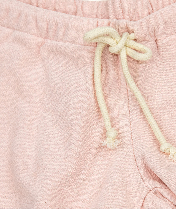 Katie J NYC Girls Tucker Low Waisted Shorts Baby Pink Distressed/seasonal girls Katie J NYC