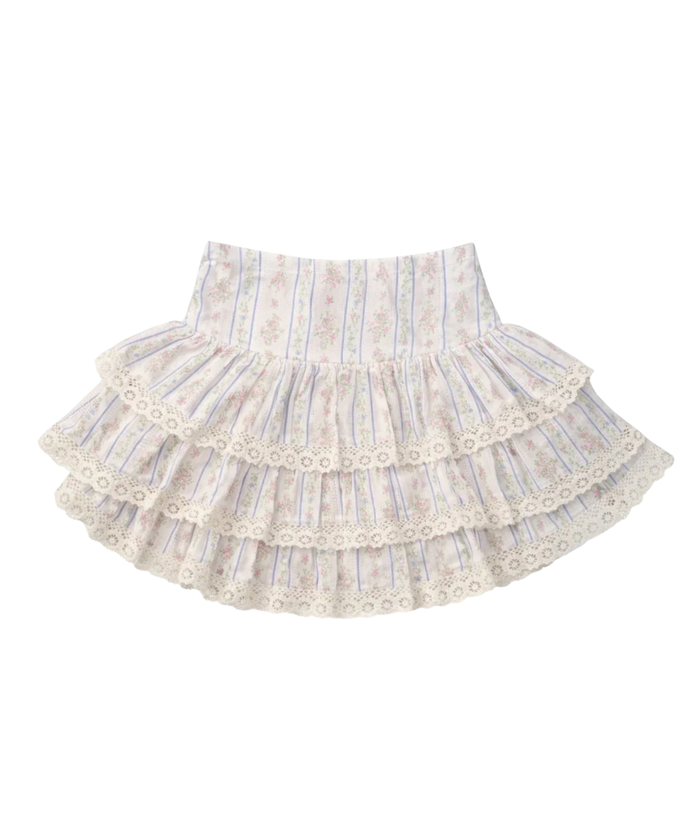 Katie J NYC Girls Vintage Vine Floral Melody Skirt Distressed/seasonal girls Katie J NYC